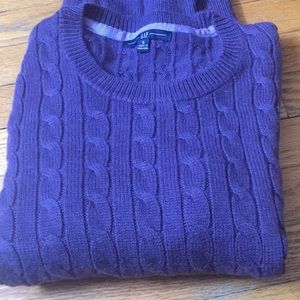 Super soft purple gap sweater size small
